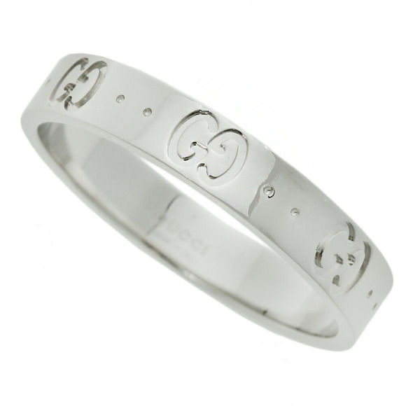 GUCCI White Gold Ring - Picture 1 of 5
